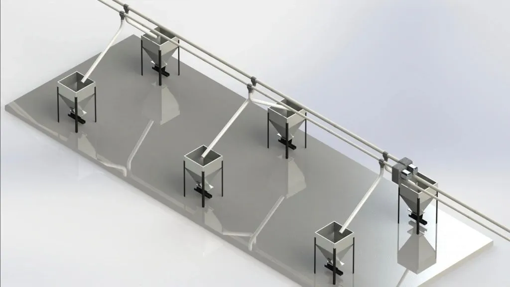 Peso Exato feed dosing system